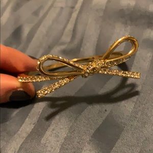 Kate Spade Crystal Bow Bracelet